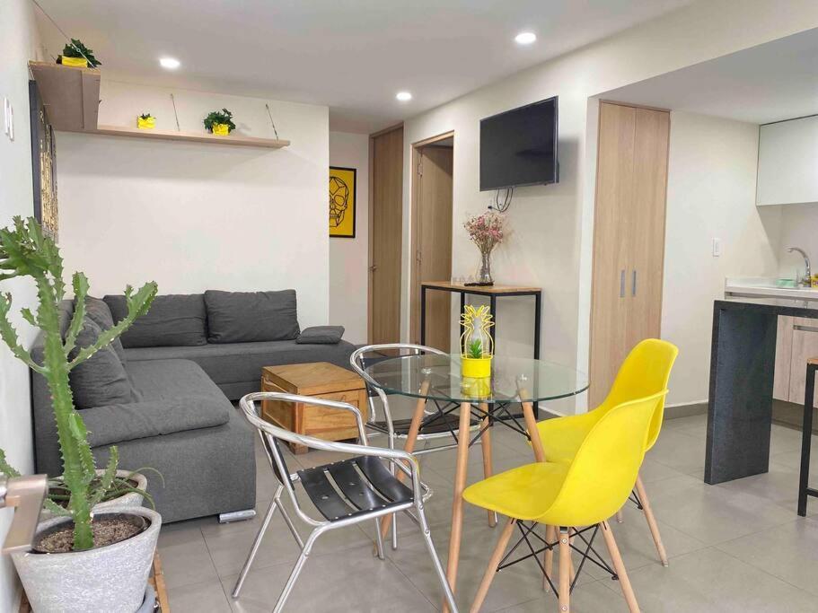 شقة Downtown Depto Con Terraza Privada مدينة مكسيكو المظهر الخارجي الصورة