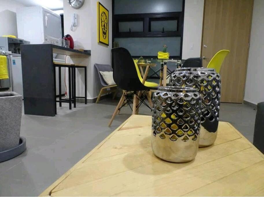 شقة Downtown Depto Con Terraza Privada مدينة مكسيكو المظهر الخارجي الصورة