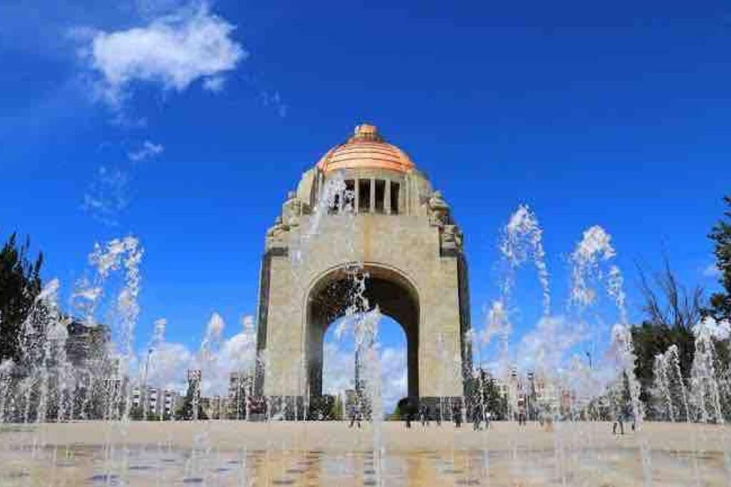 شقة Downtown Depto Con Terraza Privada مدينة مكسيكو المظهر الخارجي الصورة
